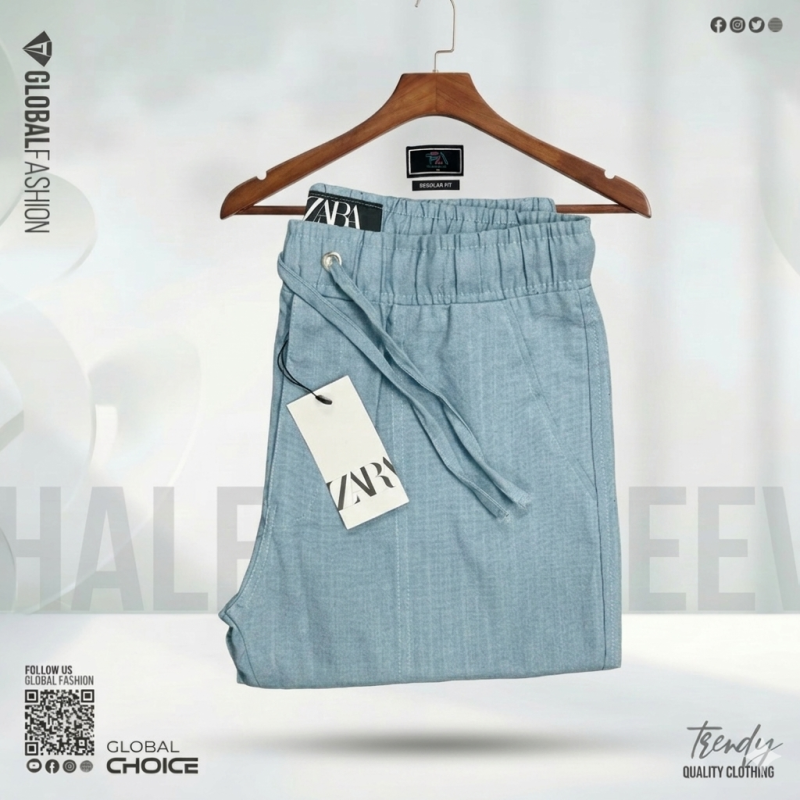 Premium Cotton Trouser, NCT-01 (Sky Blue)