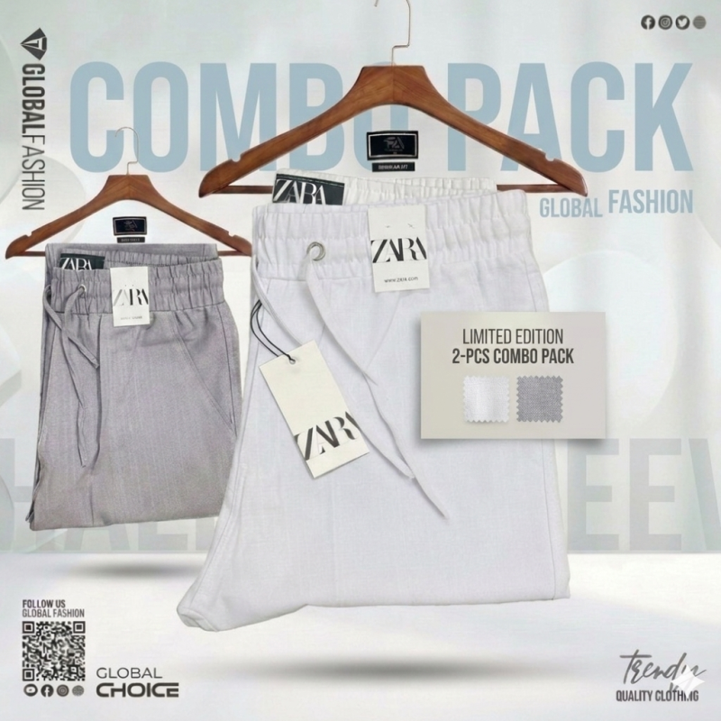 Premium Cotton Trouser, NCTC-601 (Combo-02)